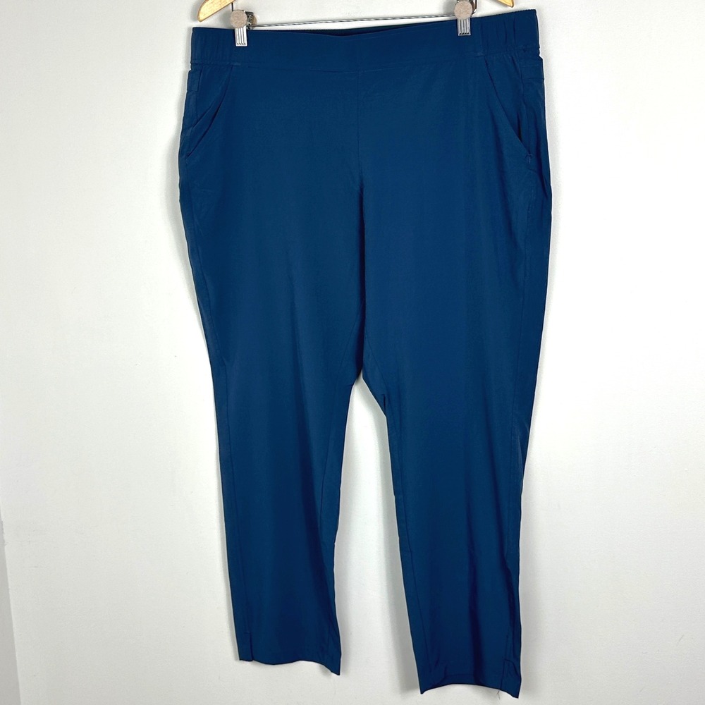 Eddie Buer Departure Pants Blue Womens Size XL Hiking Style 1583701 Trousers